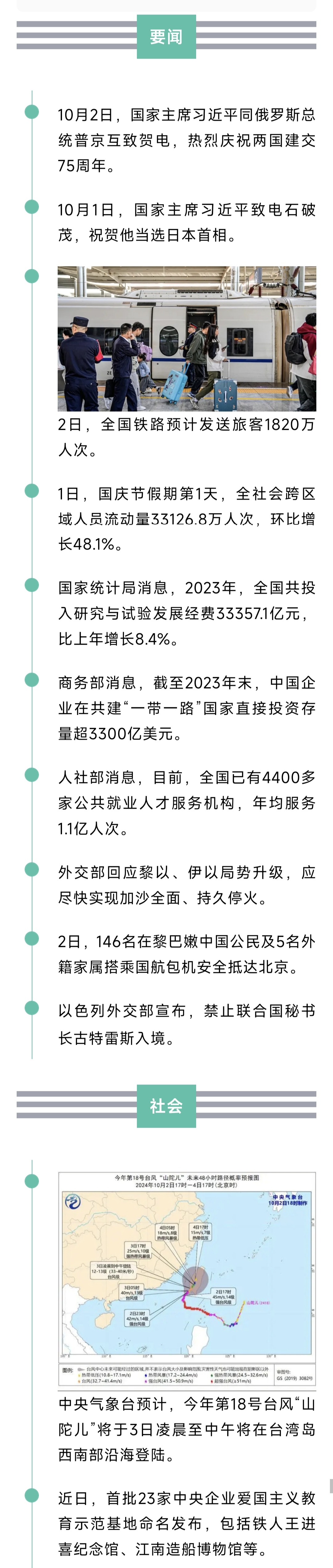 来了！新闻早班车20241003