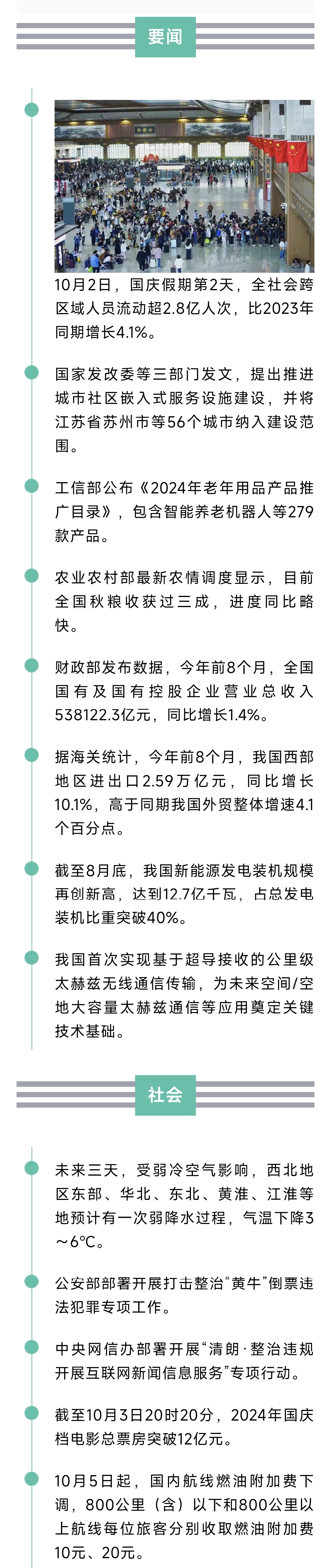 来了！新闻早班车20241004