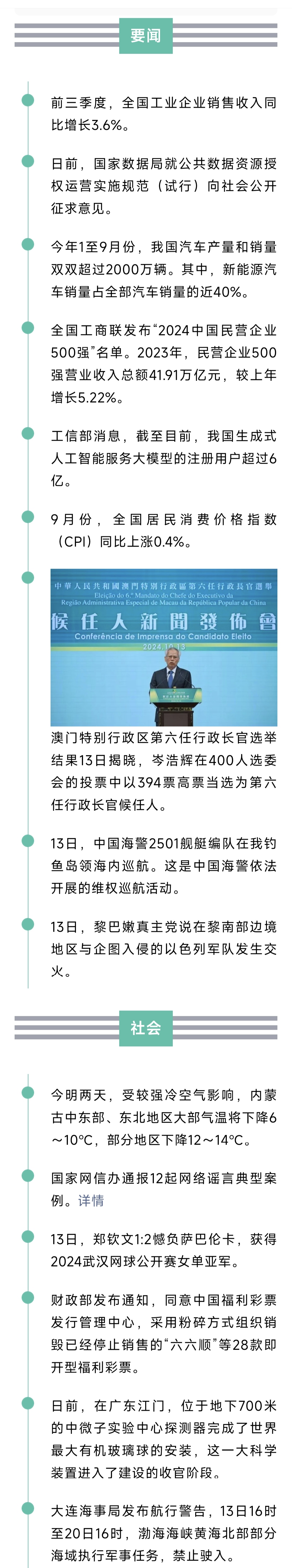 来了！新闻早班车20241014